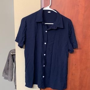 Navy blue shirt